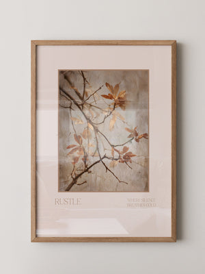 Herbstliche Zweige Vintage-Look