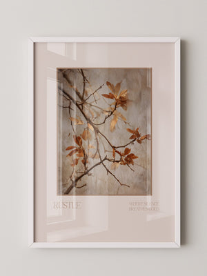 Herbstliche Zweige Vintage-Look