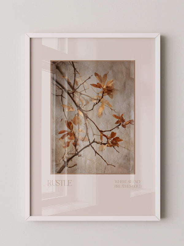 Herbstliche Zweige Vintage-Look