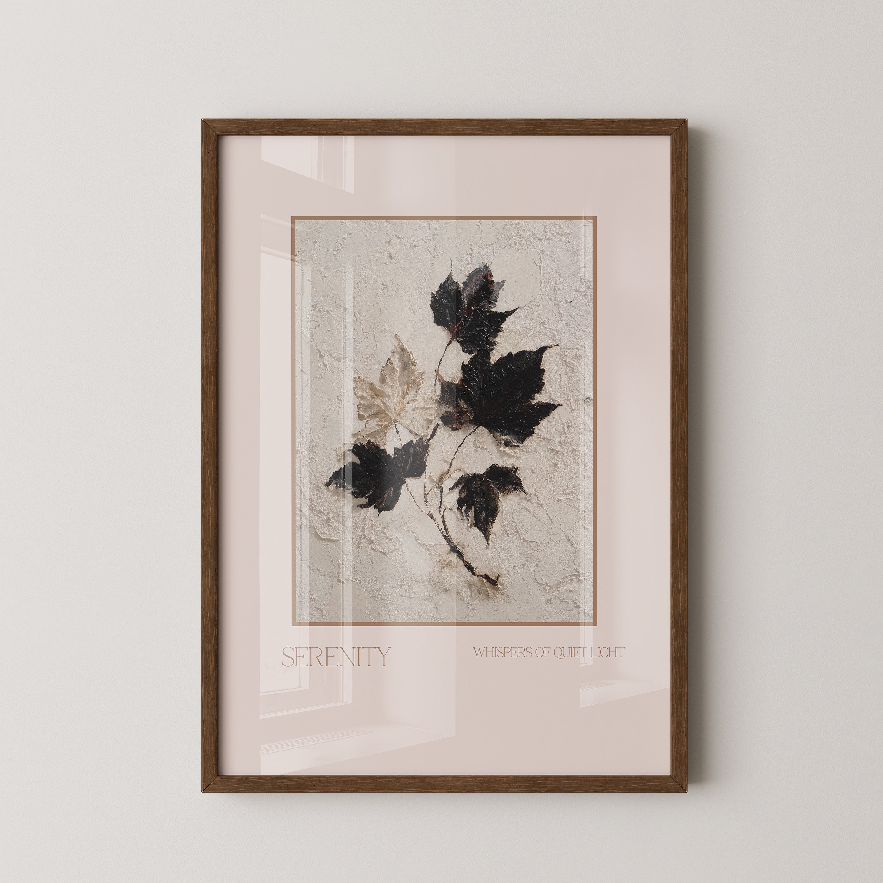 Herbstblätter Strukturiert Vintage