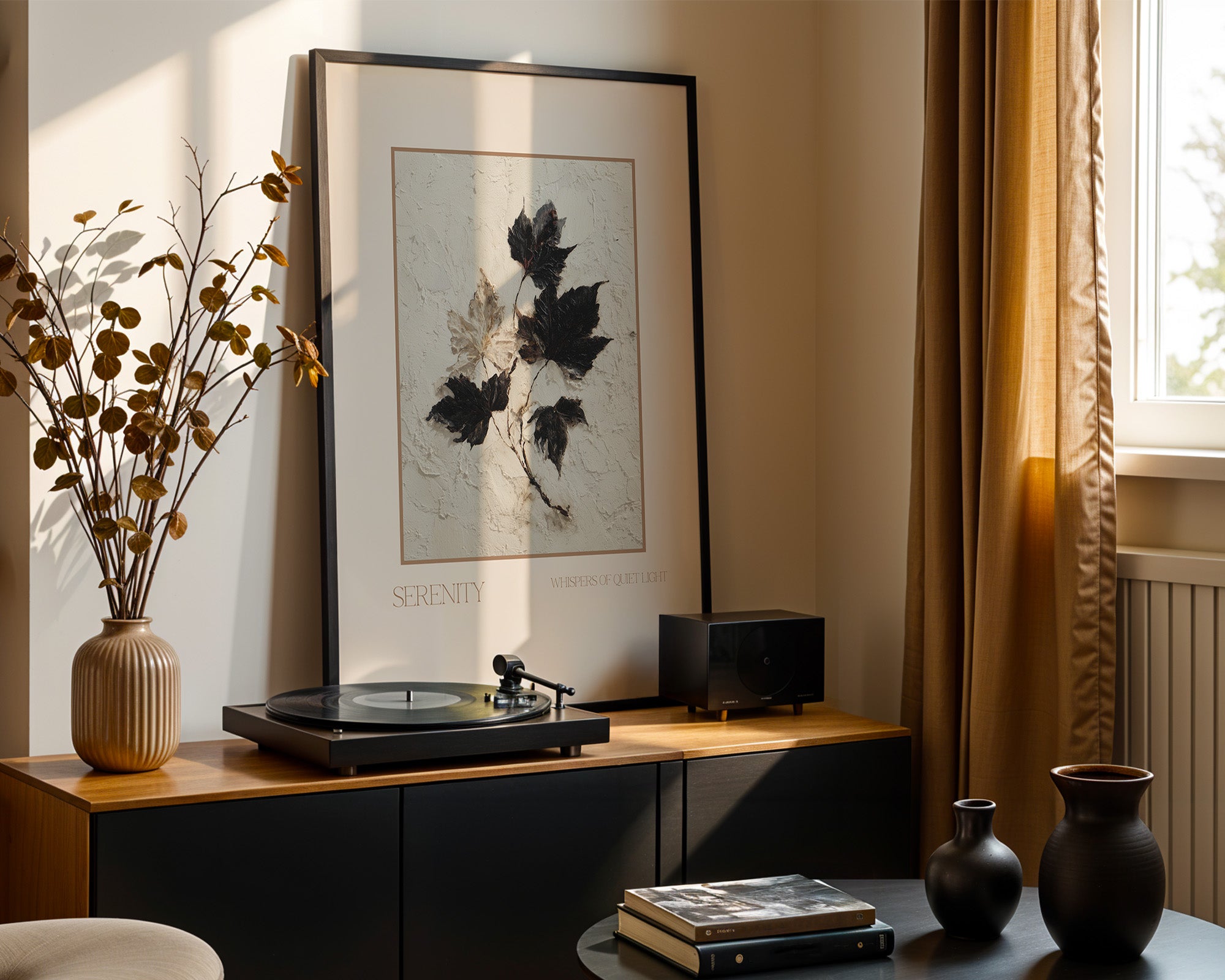 Herbstblätter Strukturiert Vintage