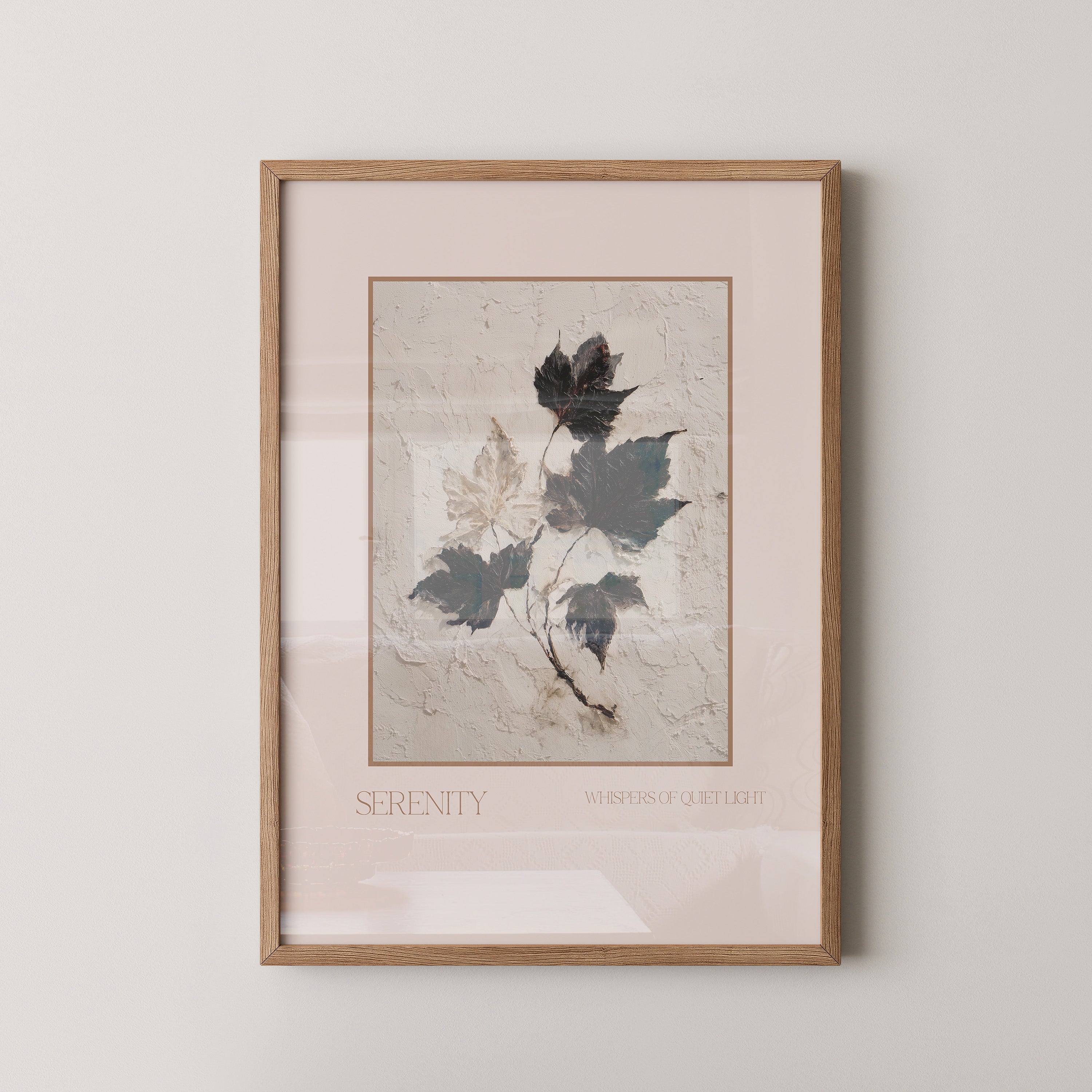 Herbstblätter Strukturiert Vintage