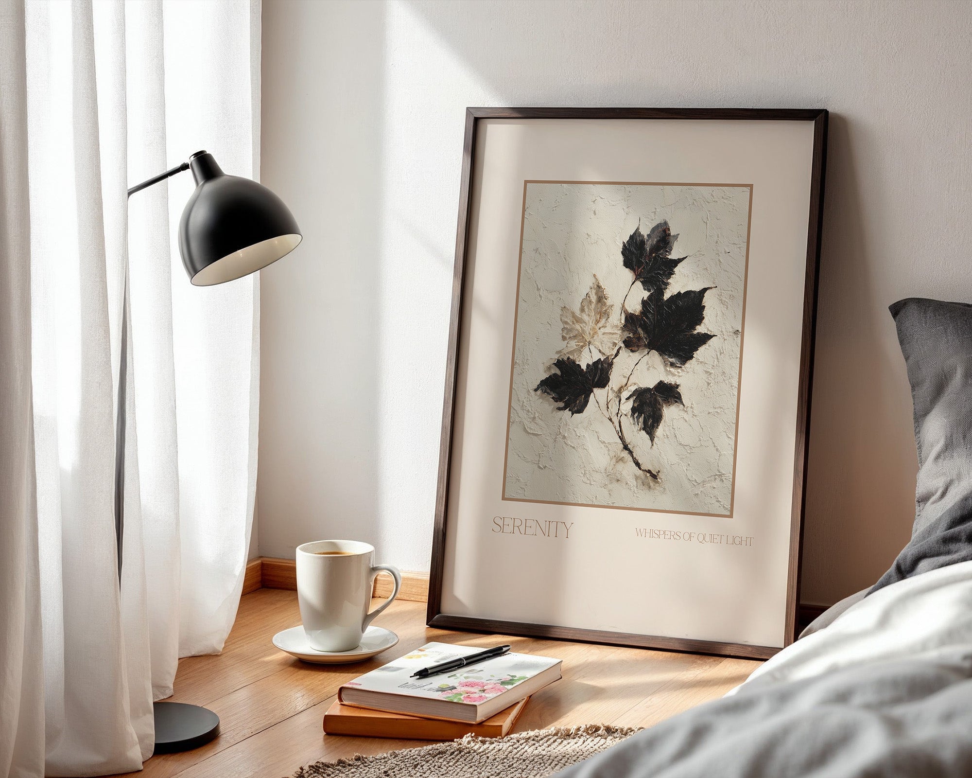 Herbstblätter Strukturiert Vintage