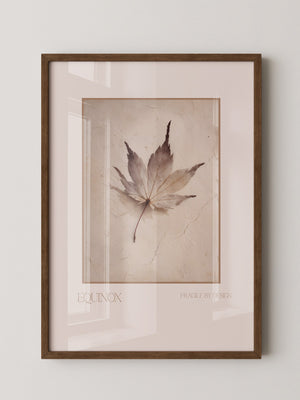 Ahornblatt Vintage Natur