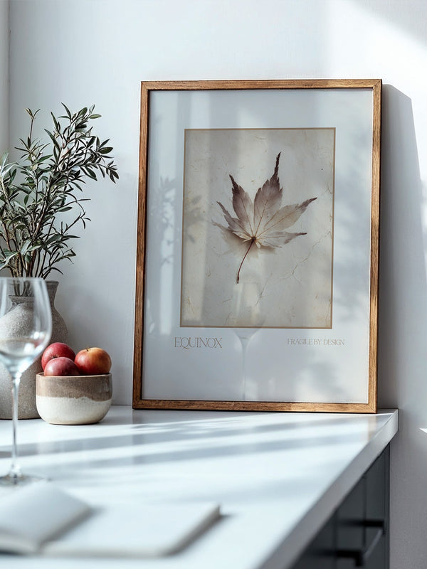 Ahornblatt Vintage Natur