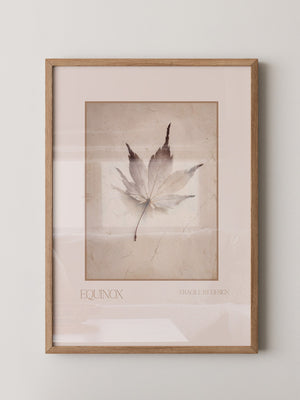 Ahornblatt Vintage Natur
