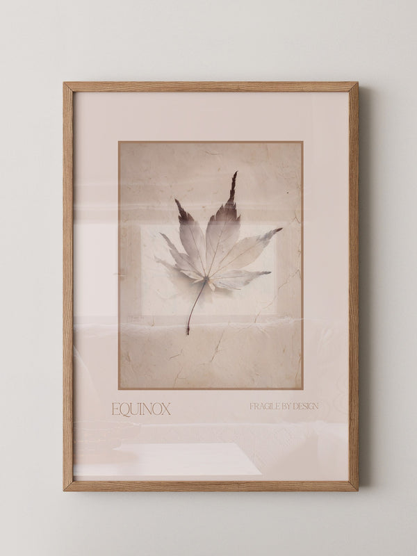 Ahornblatt Vintage Natur