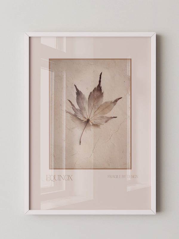 Ahornblatt Vintage Natur