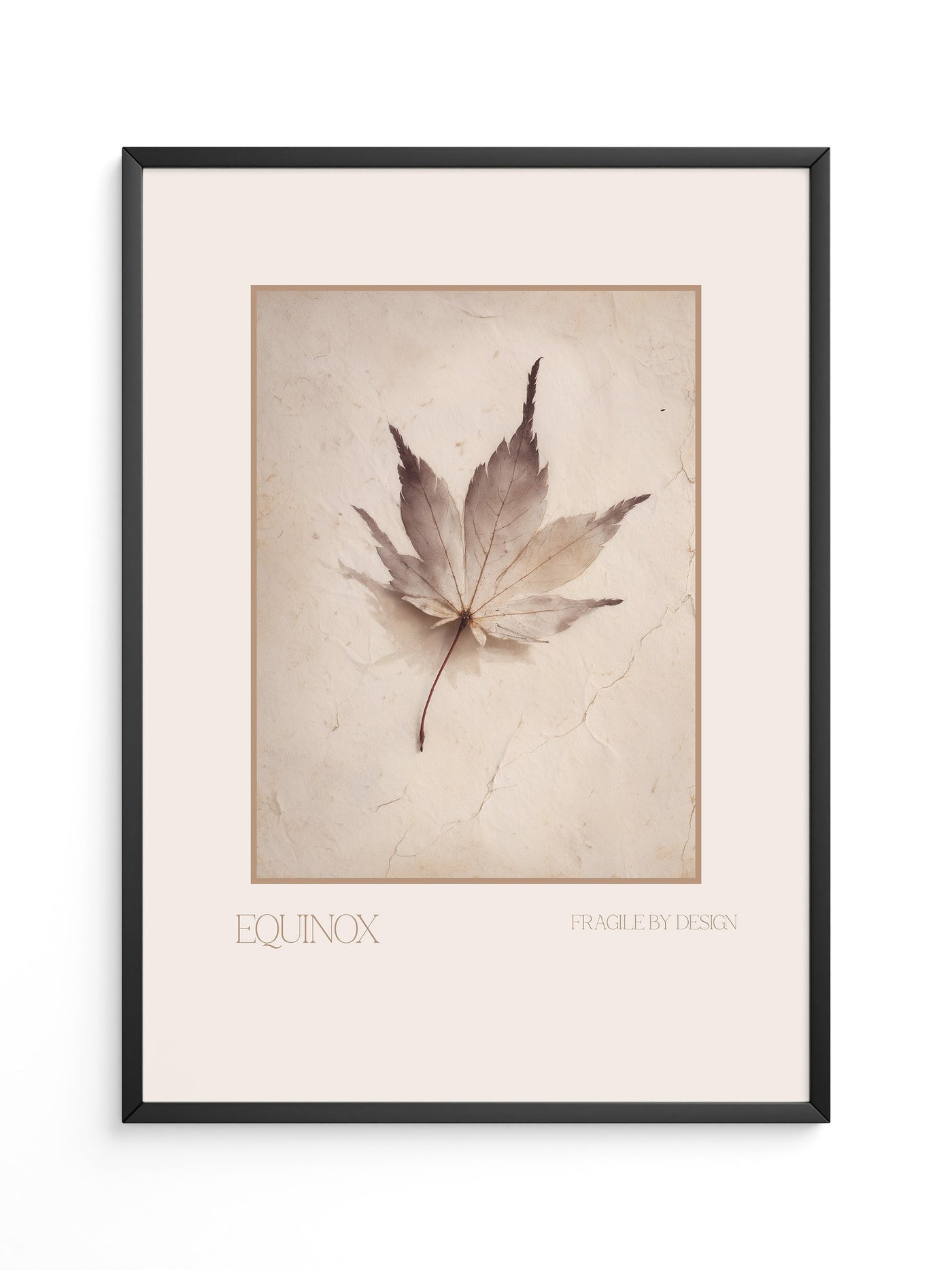 Ahornblatt Vintage Natur