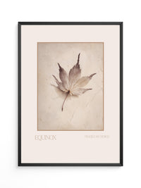 Ahornblatt Vintage Natur