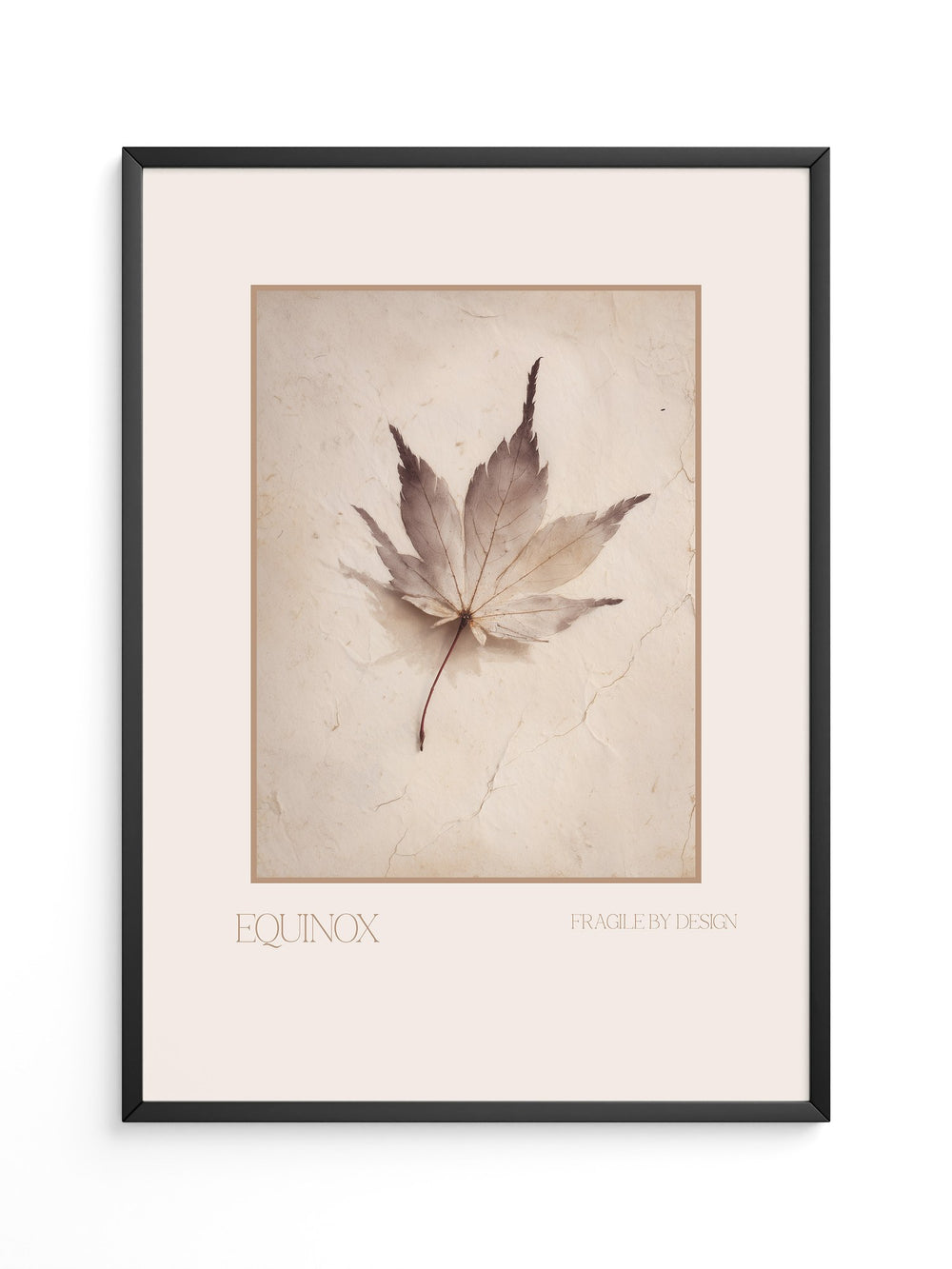 Ahornblatt Vintage Natur