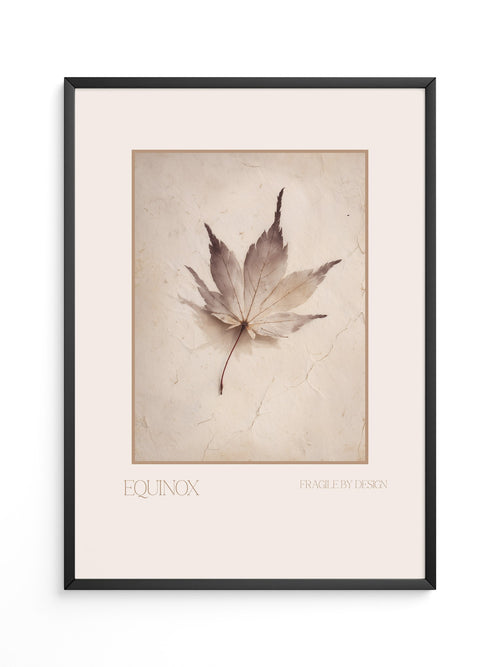 Ahornblatt Vintage Natur