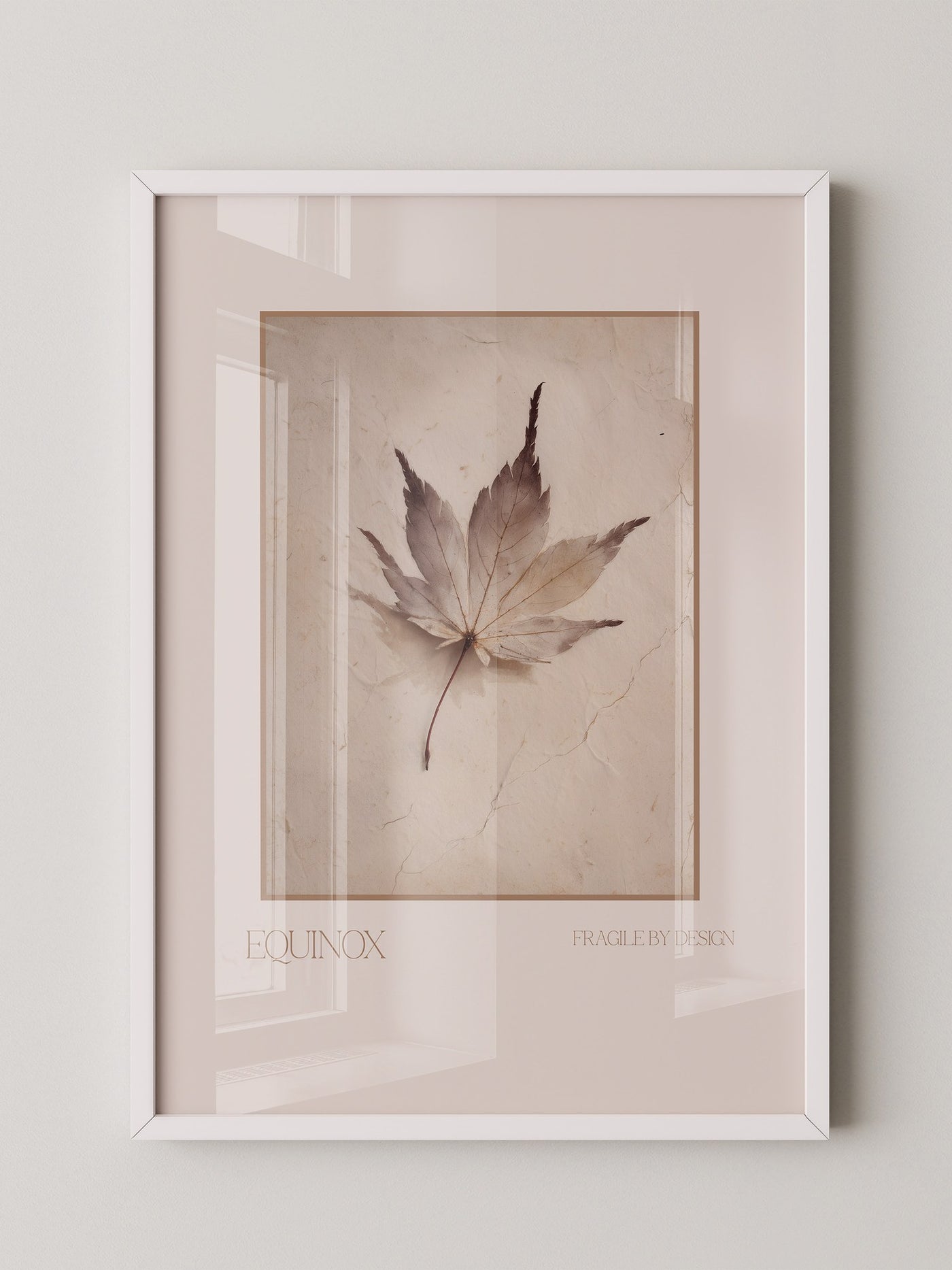 Ahornblatt Vintage Natur