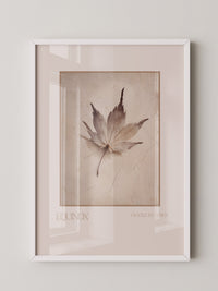 Ahornblatt Vintage Natur