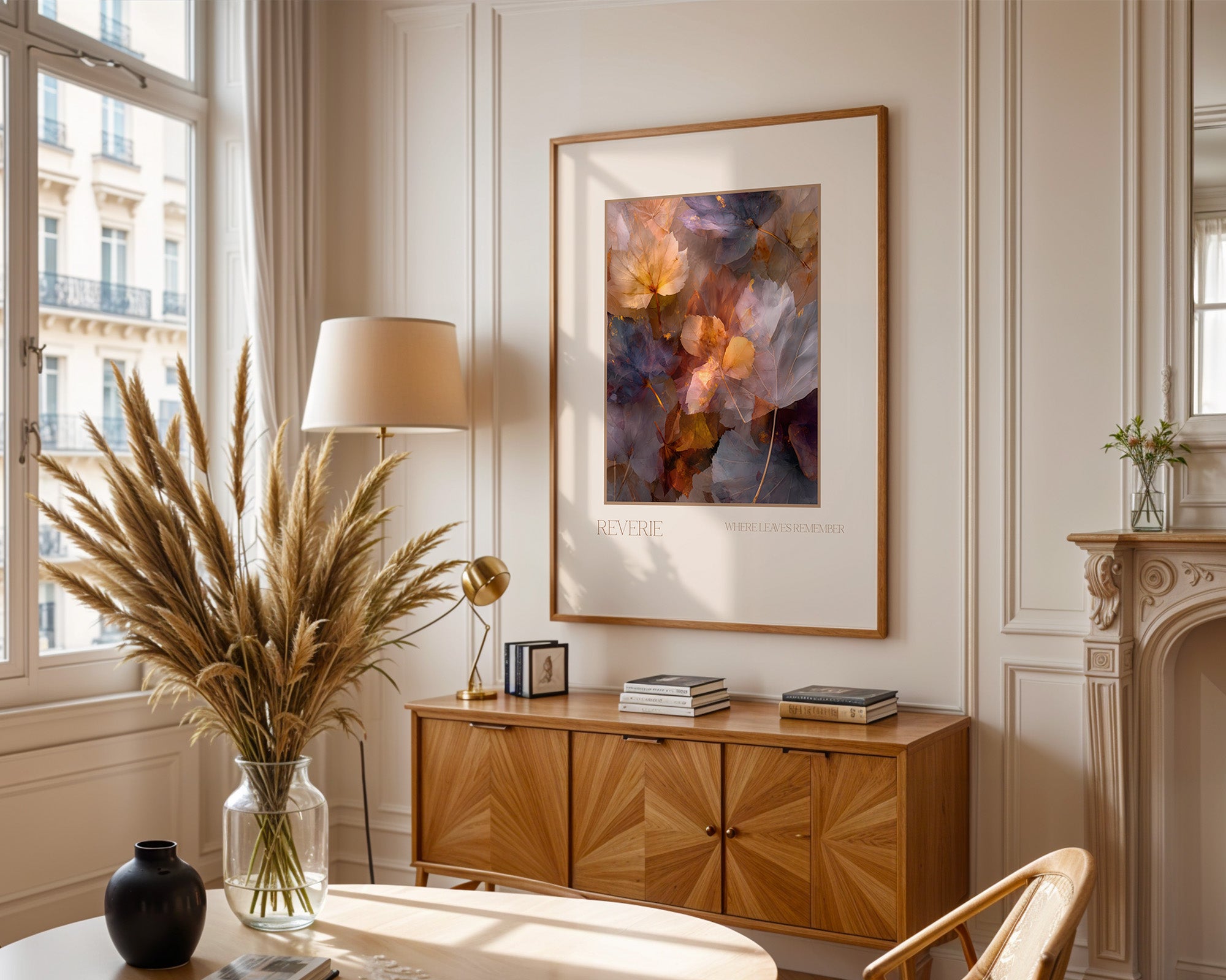 Herbstlaub Pastellfarben