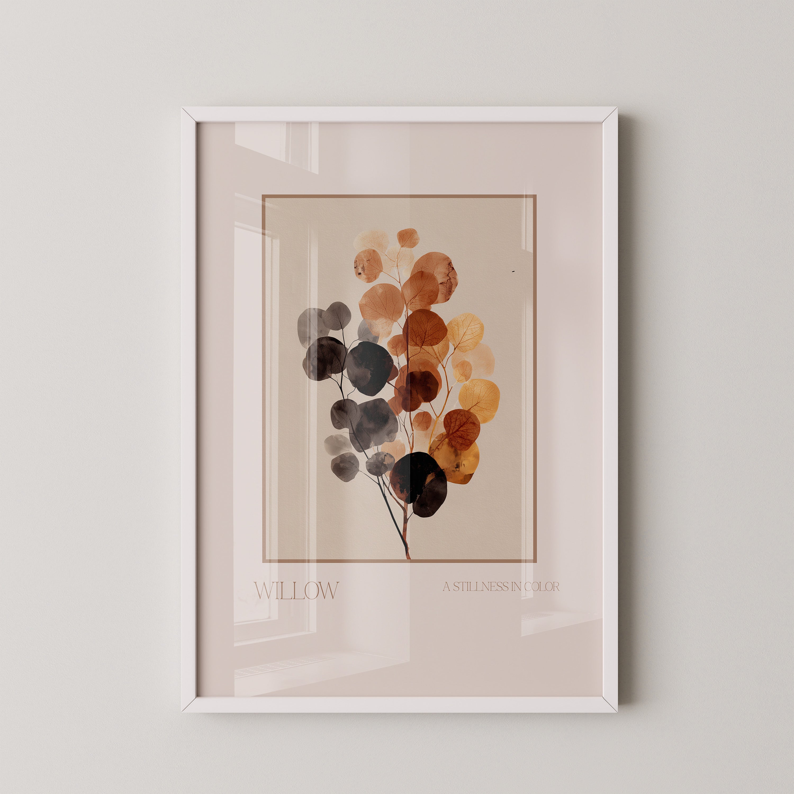 Buntes Laub Abstrakt