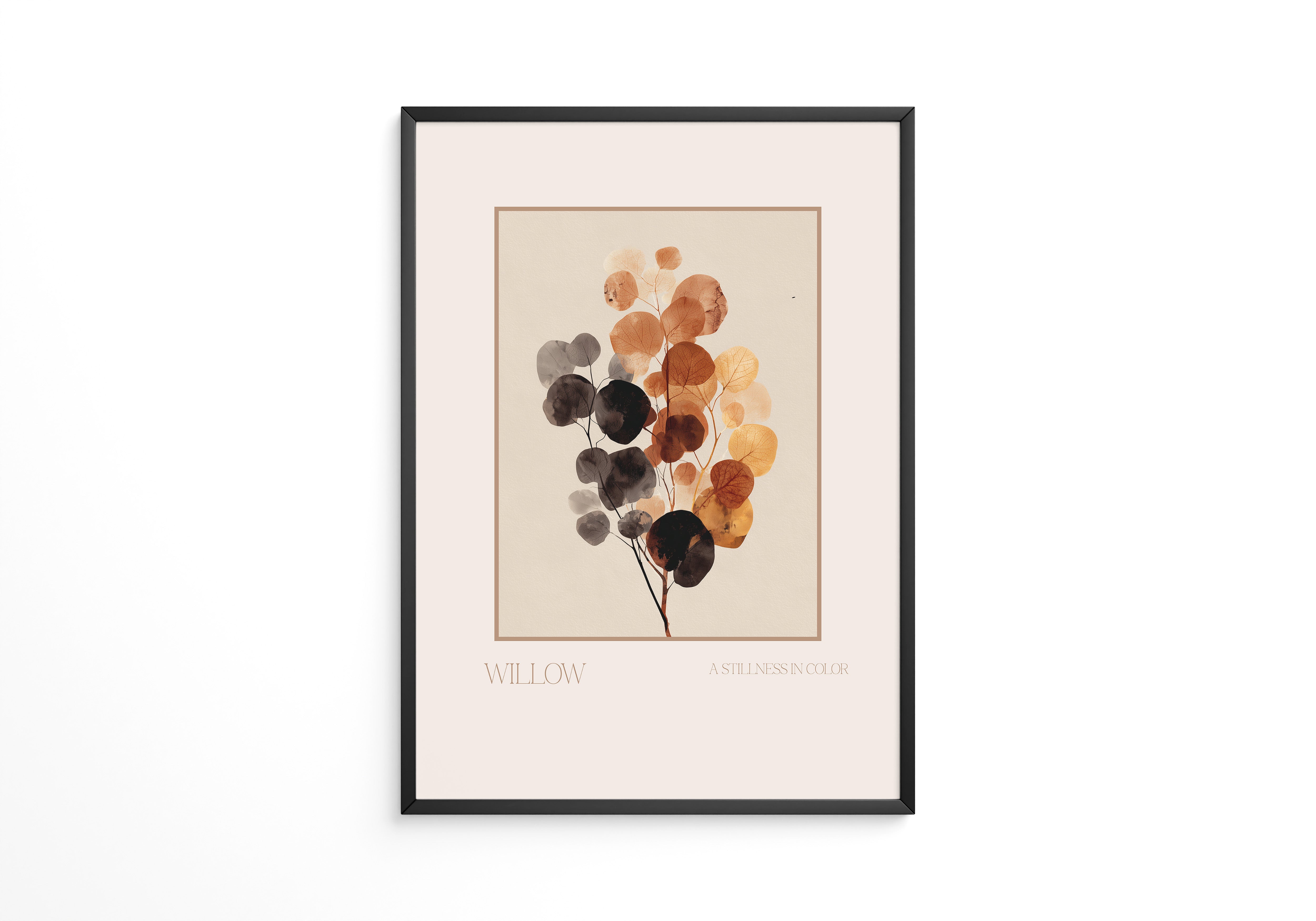 Buntes Laub Abstrakt