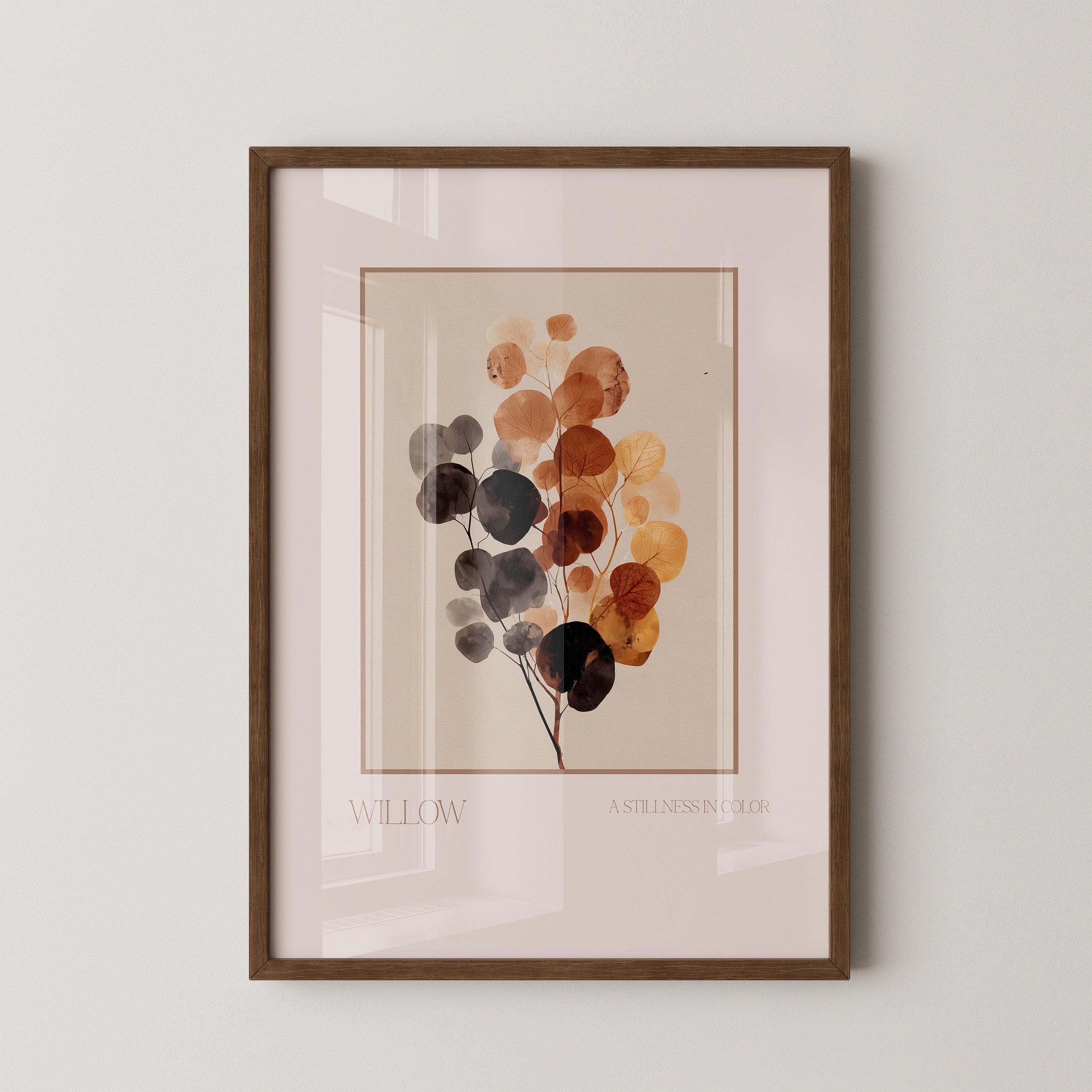 Buntes Laub Abstrakt