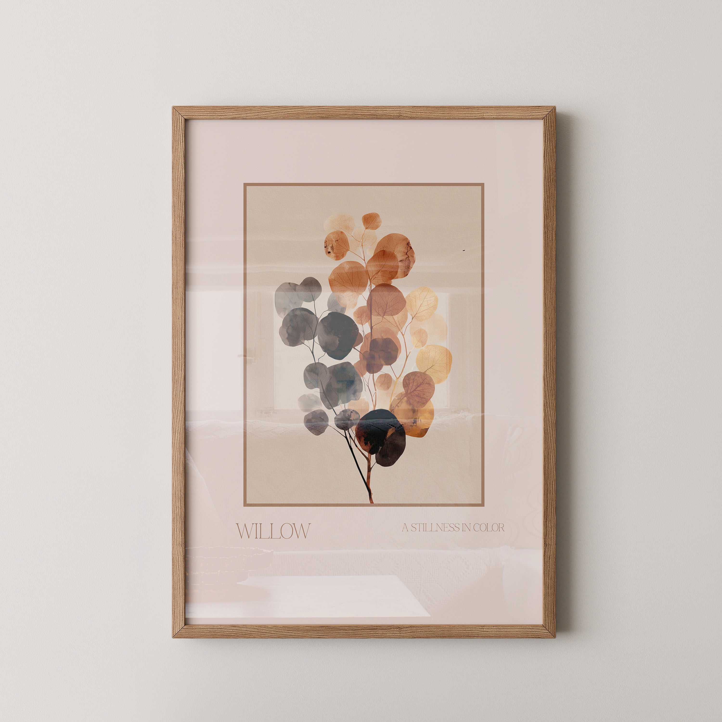 Buntes Laub Abstrakt