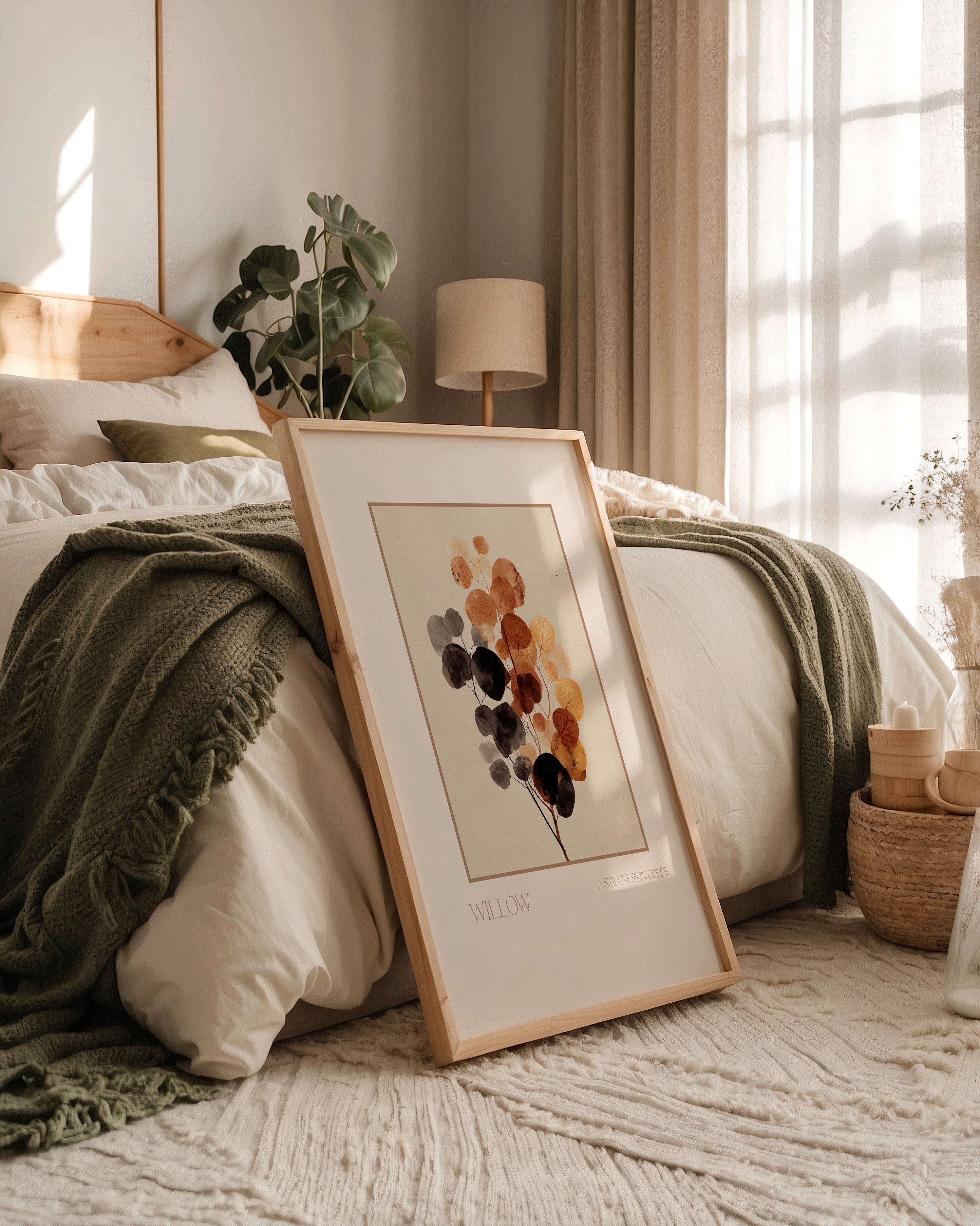 Buntes Laub Abstrakt