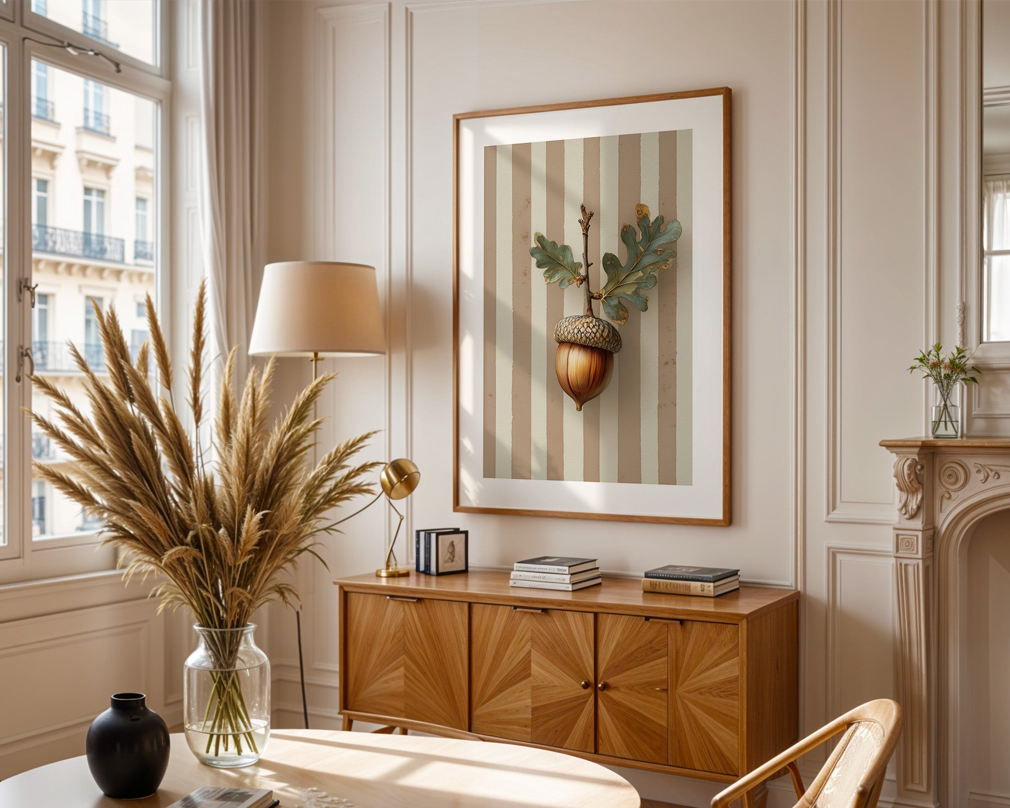 Eichel Vintage Streifenmuster