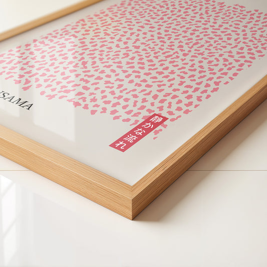 Netzmuster Rosa Abstrakt