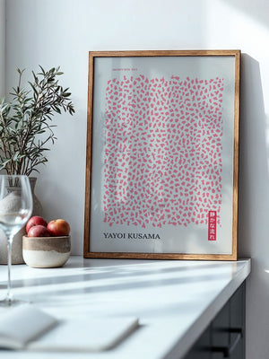 Netzmuster Rosa Abstrakt