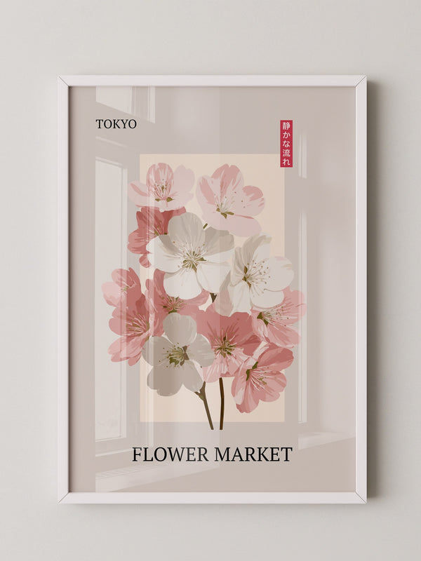 Kirschblüten Tokyo Pastell