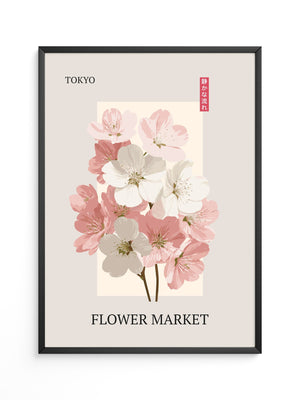 Kirschblüten Tokyo Pastell