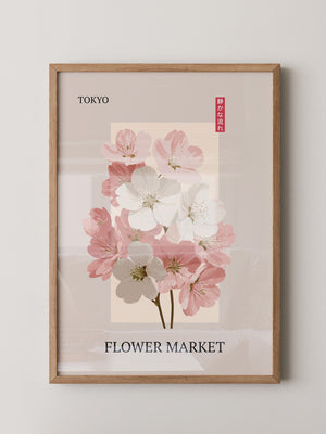 Kirschblüten Tokyo Pastell