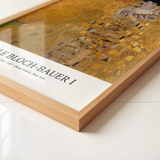 Goldenes Porträt Mosaik Muster