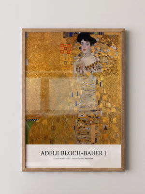 Goldenes Porträt Mosaik Muster