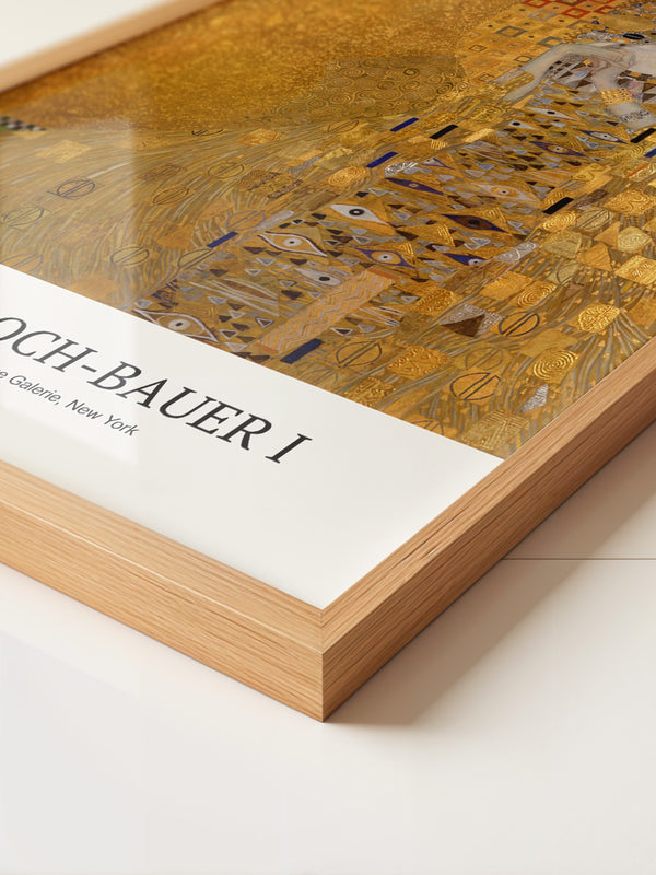 Goldenes Porträt Mosaik Muster