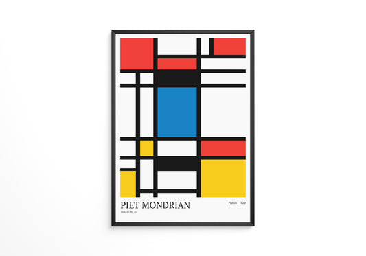 Abstrakte Linien Primärfarben