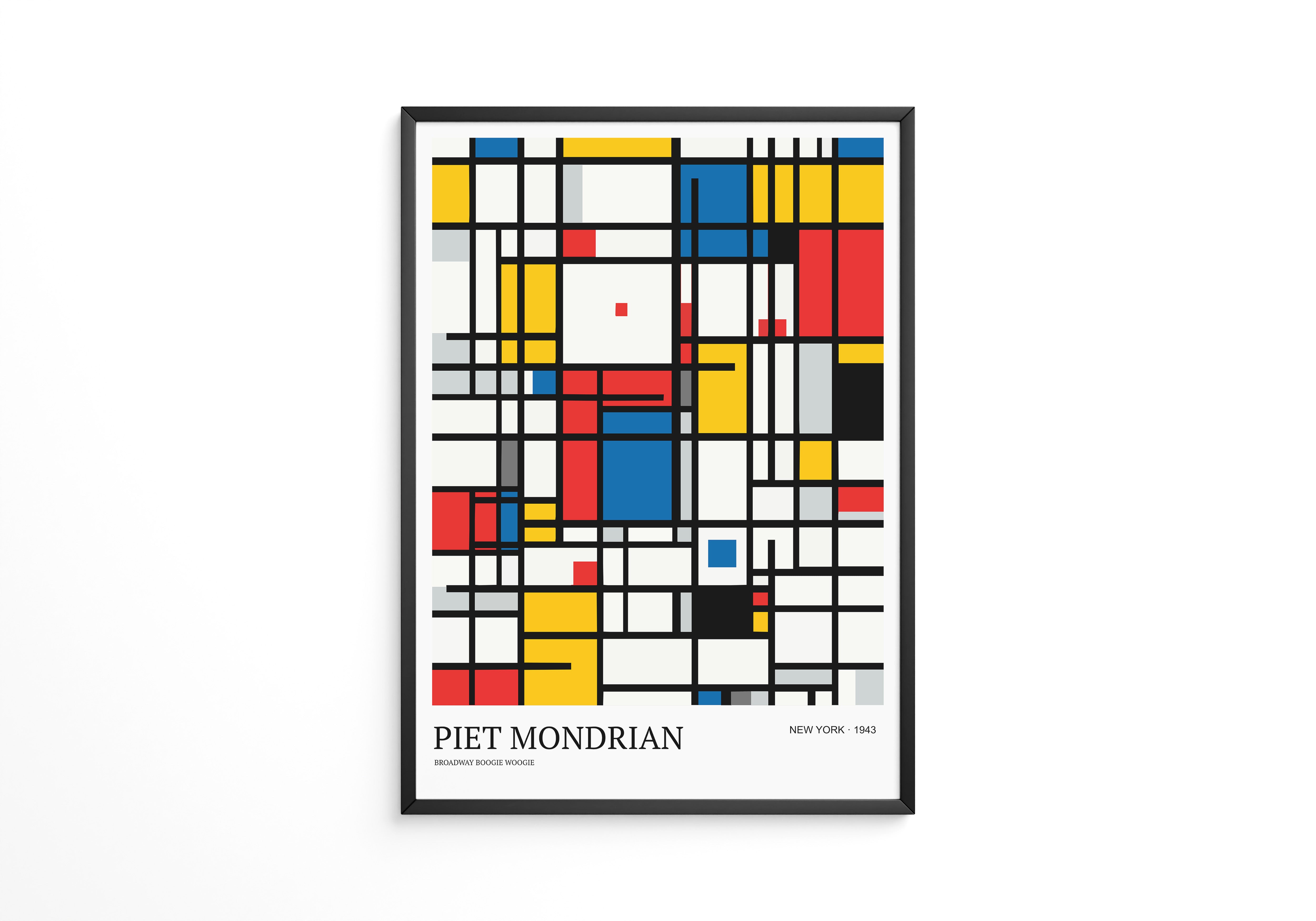 Abstrakte Geometrie Primärfarben