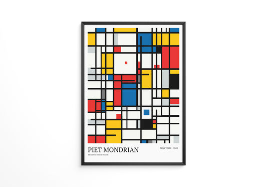 Abstrakte Geometrie Primärfarben