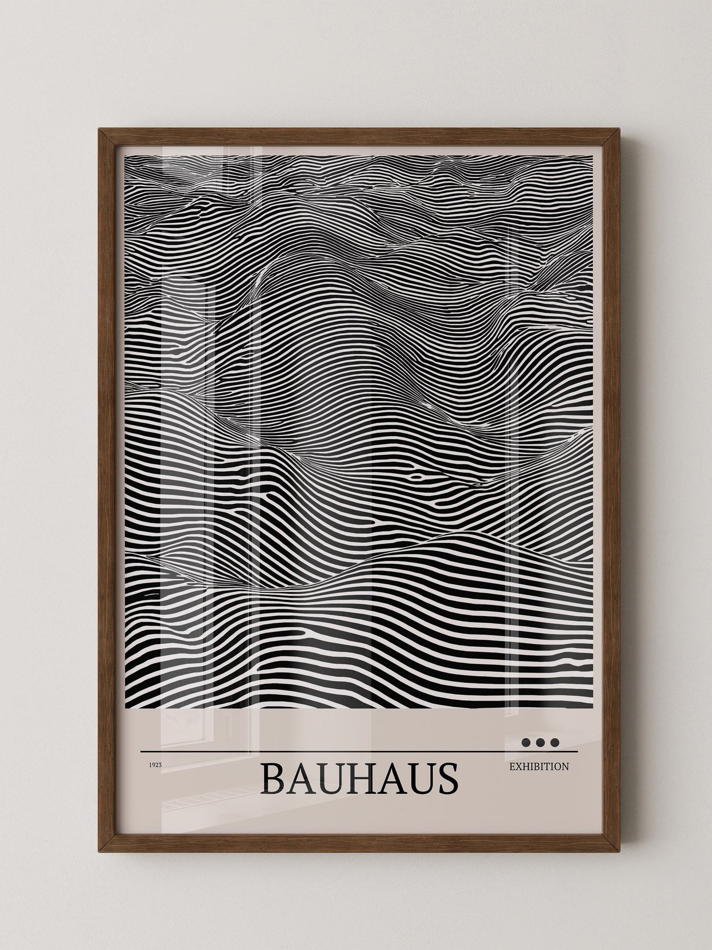 Bauhaus Wellen Linienoptik
