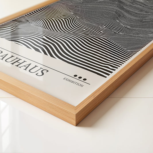 Bauhaus Wellen Linienoptik