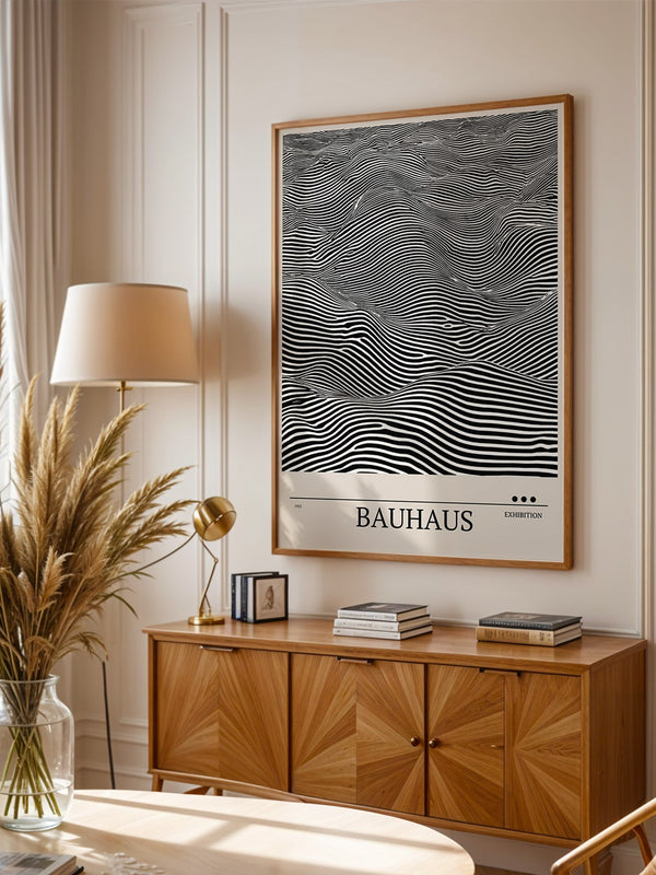 Bauhaus Wellen Linienoptik