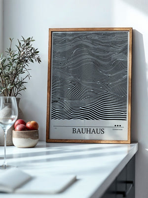 Bauhaus Wellen Linienoptik