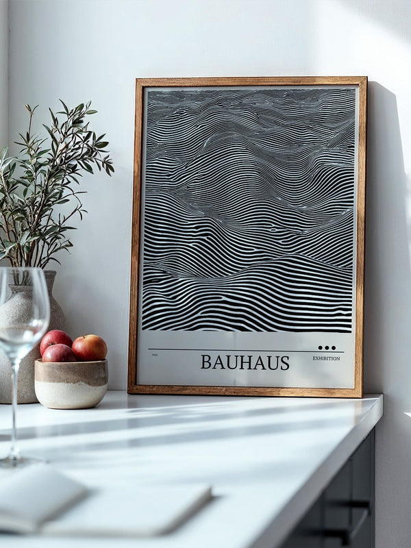 Bauhaus Wellen Linienoptik