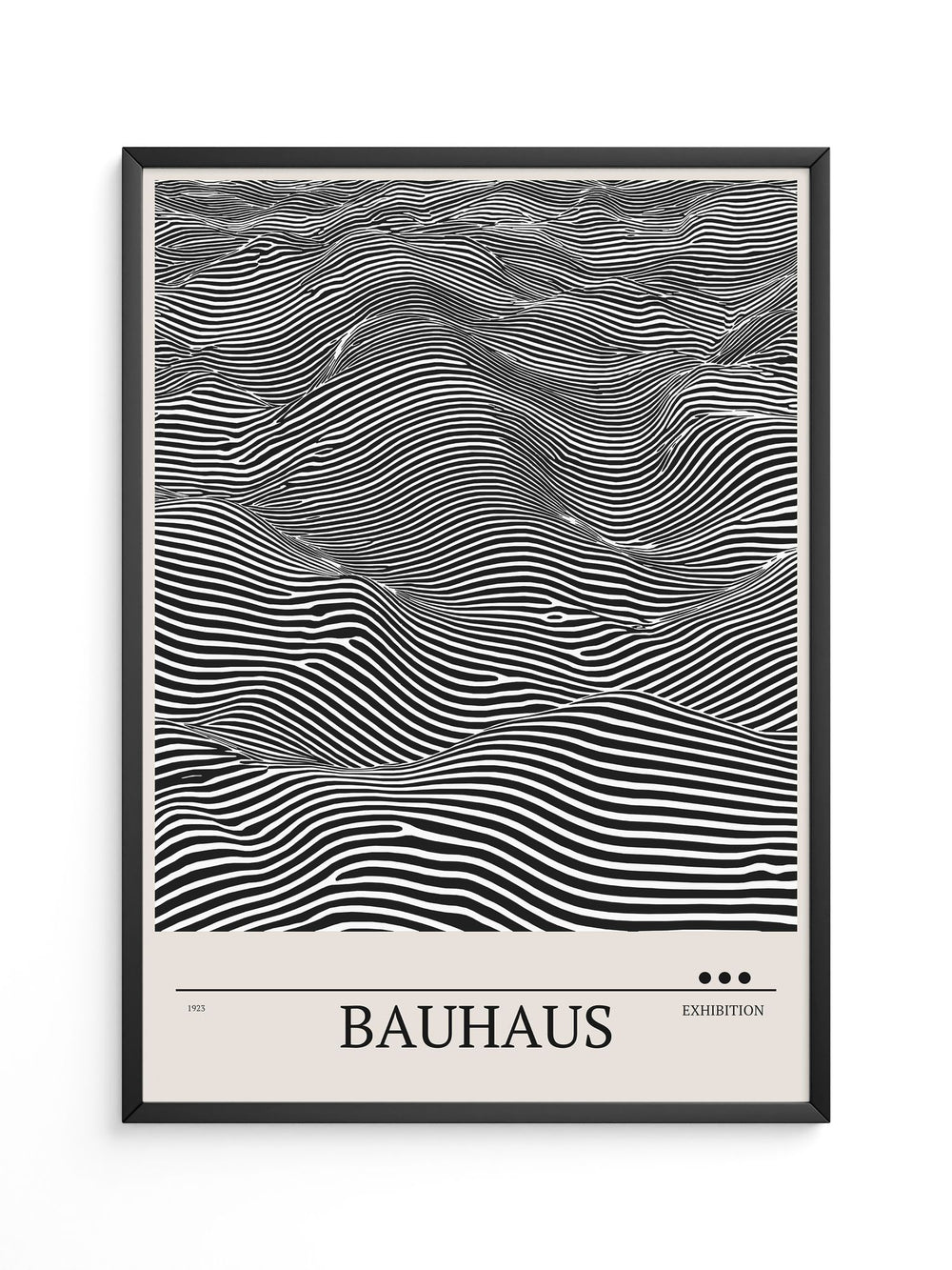 Bauhaus Wellen Linienoptik
