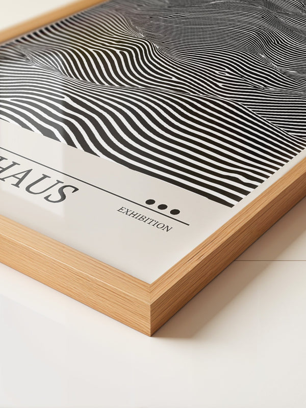 Bauhaus Wellen Linienoptik