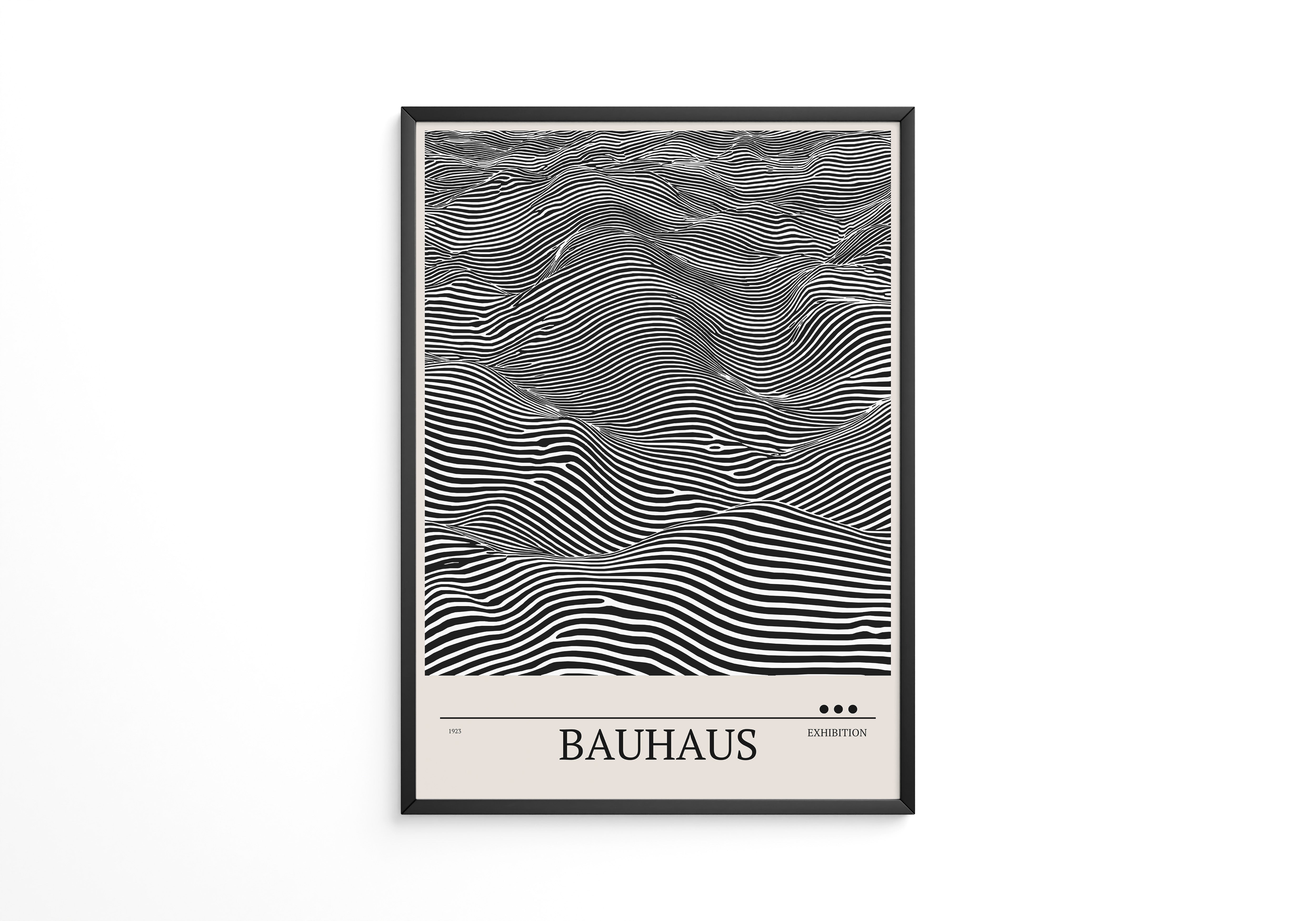 Bauhaus Wellen Linienoptik