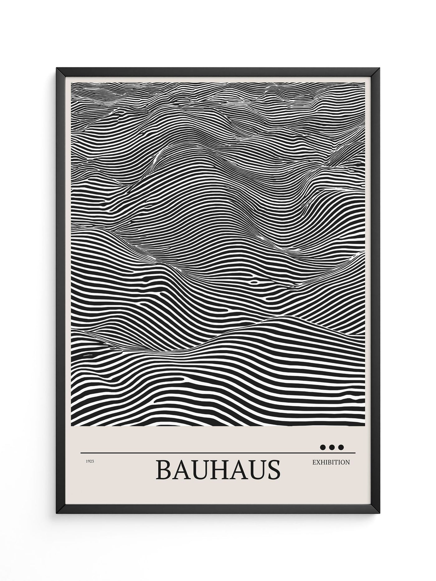Bauhaus Wellen Linienoptik