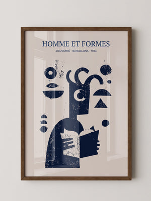 Geometrische Formen Figur Blau