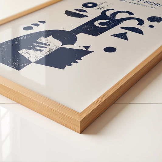 Geometrische Formen Figur Blau