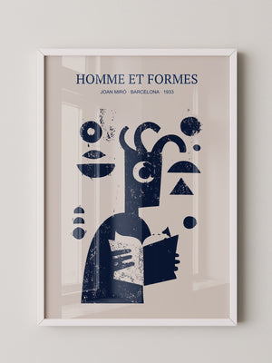 Geometrische Formen Figur Blau