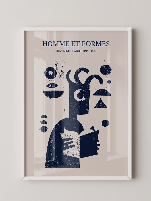 Geometrische Formen Figur Blau