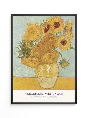 Sonnenblumen Vase expressionistisch